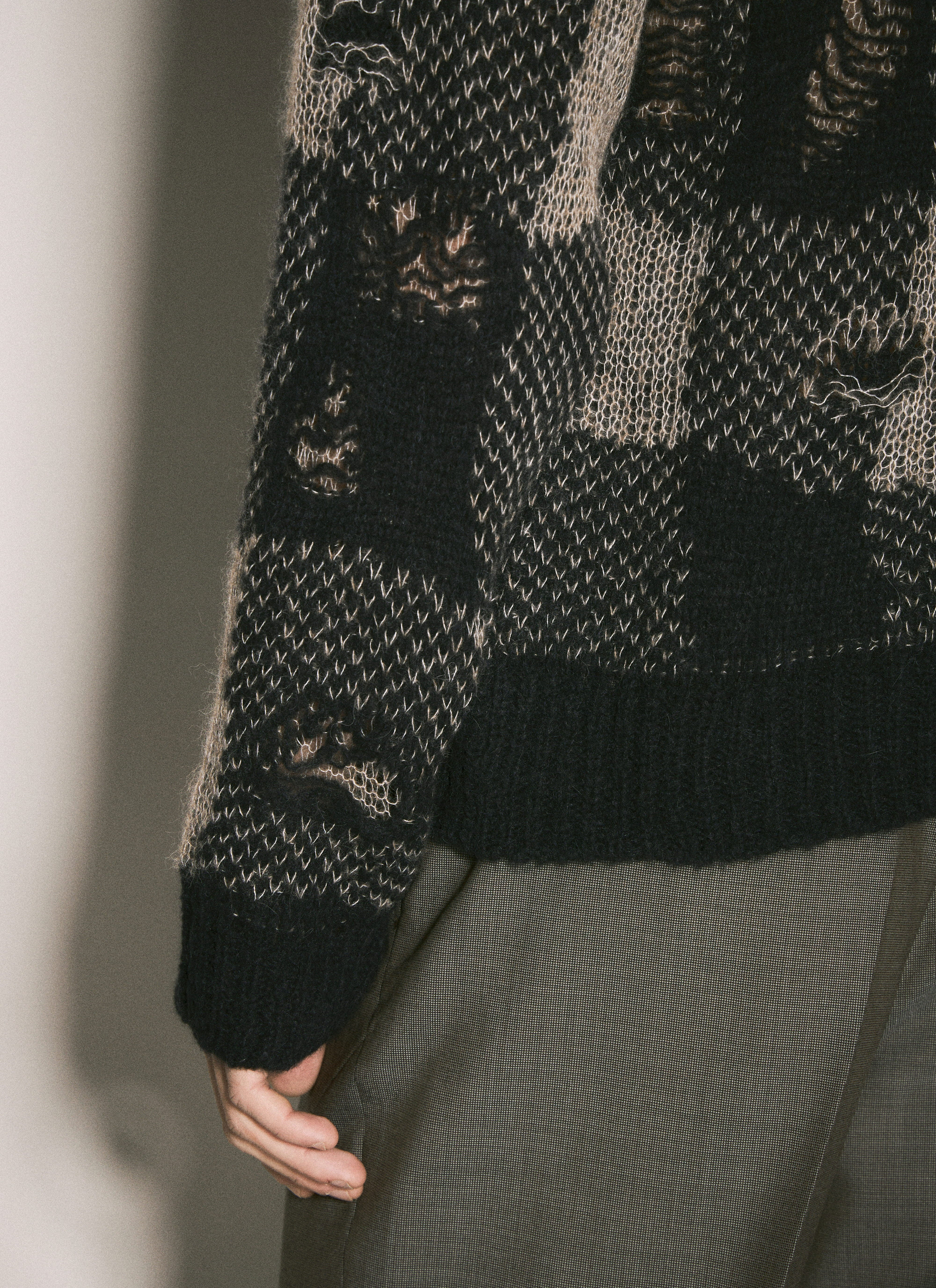 Our Legacy Men Sonar Crewneck Sweater - 6