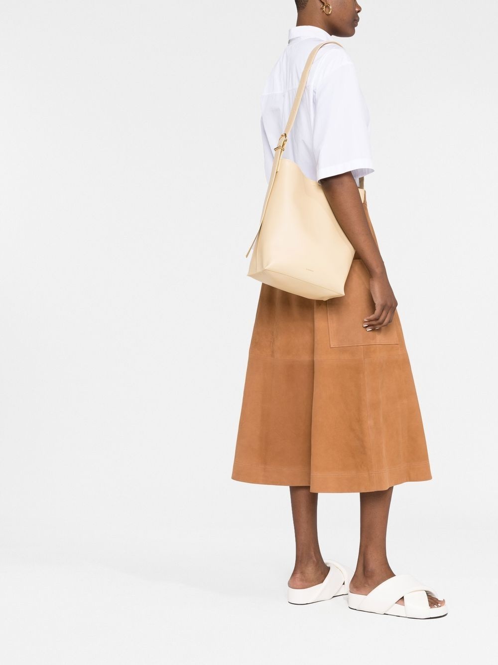 Cannolo leather tote bag - 2