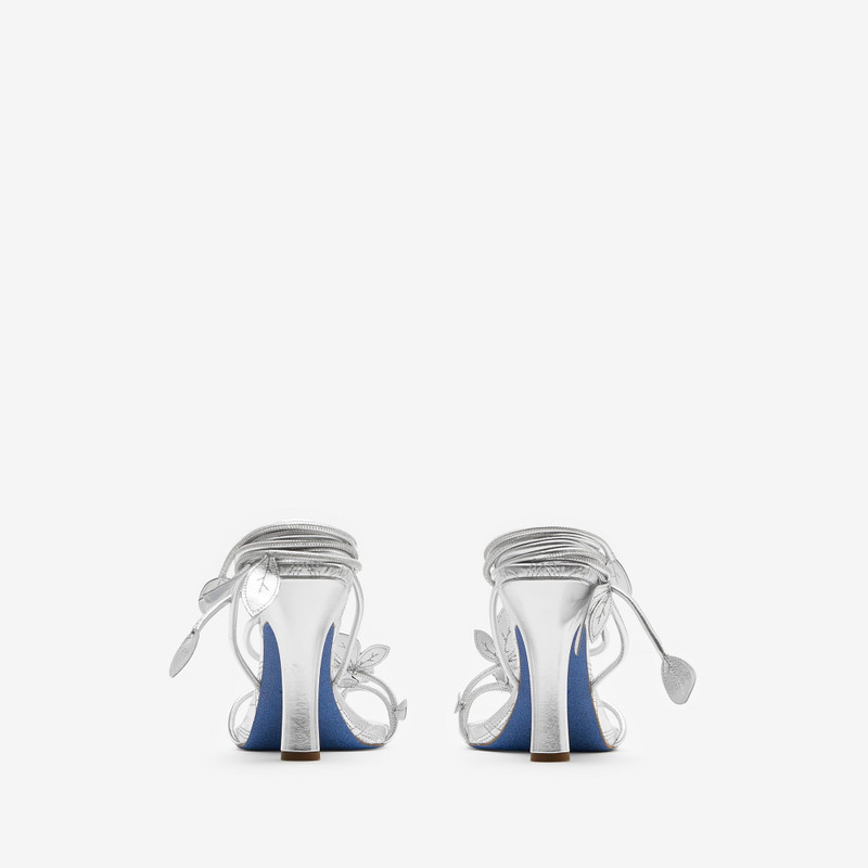 가죽 Ivy Flora Heeled 샌들 4