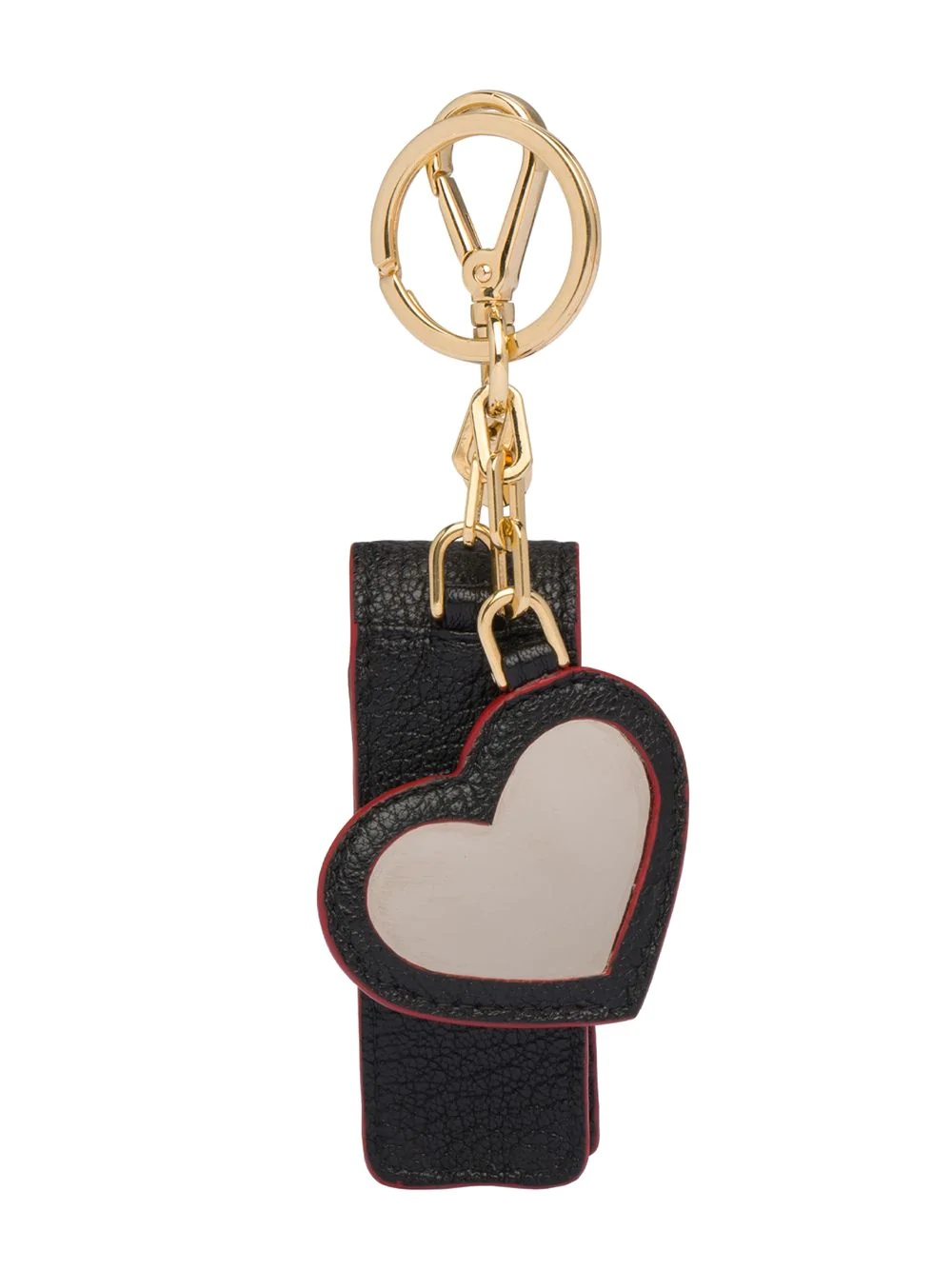 heart lipstick case keyring - 2