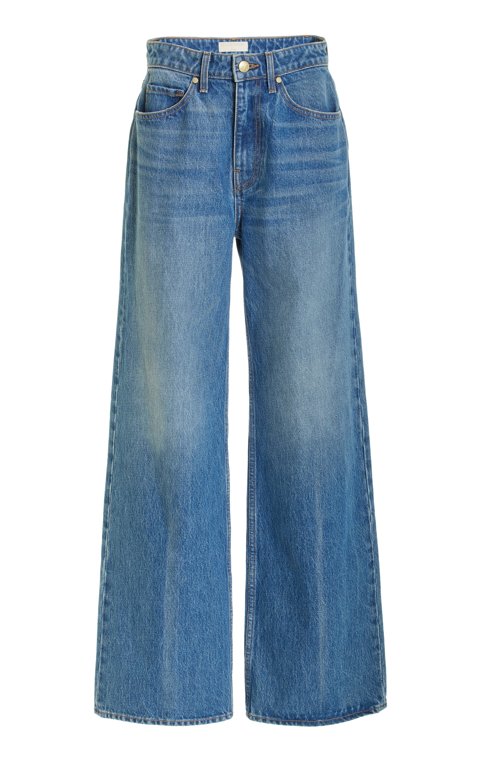 Willow Rigid High-Rise Wide-Leg Jeans medium wash - 1