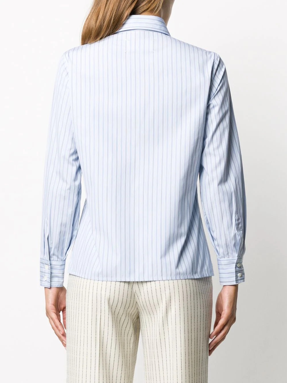 striped cotton shirt - 4