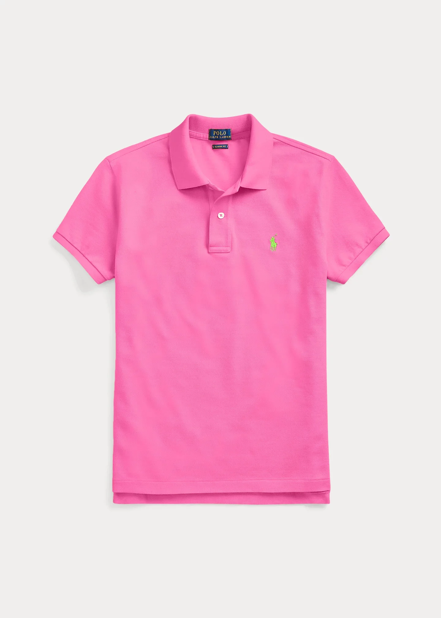 The Iconic Classic Fit Mesh Polo Shirt - 1