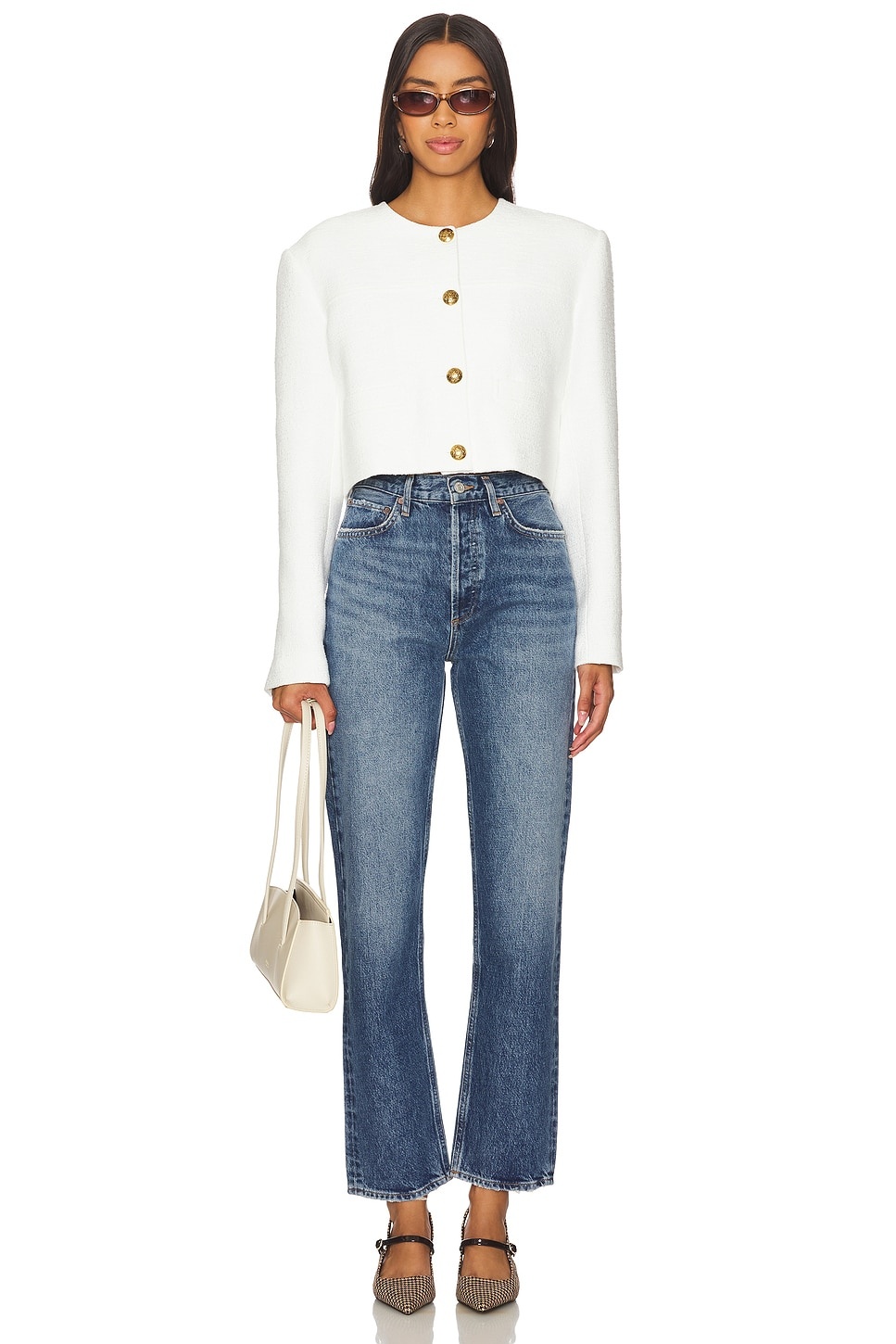 90s Pinch Waist High Rise Straight - 5