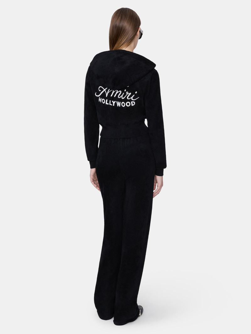 WOMEN'S CLUB AMIRI CROPPED HOODIE 4