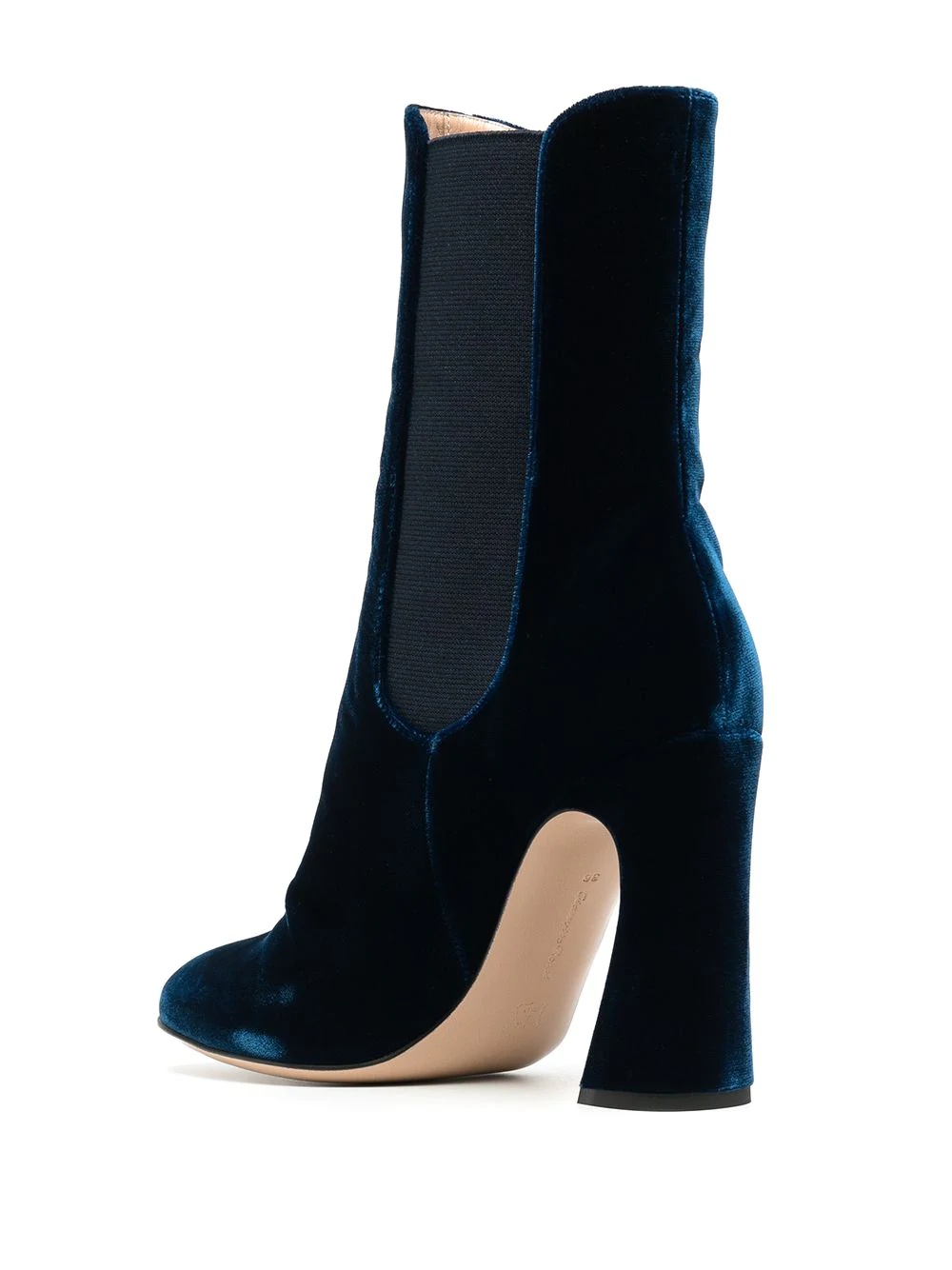 Aura velvet ankle boots - 3