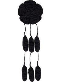 【関税込み】Bode ブラック Blossom ブローチ BODE Black Blossom Brooch | REVERSIBLE