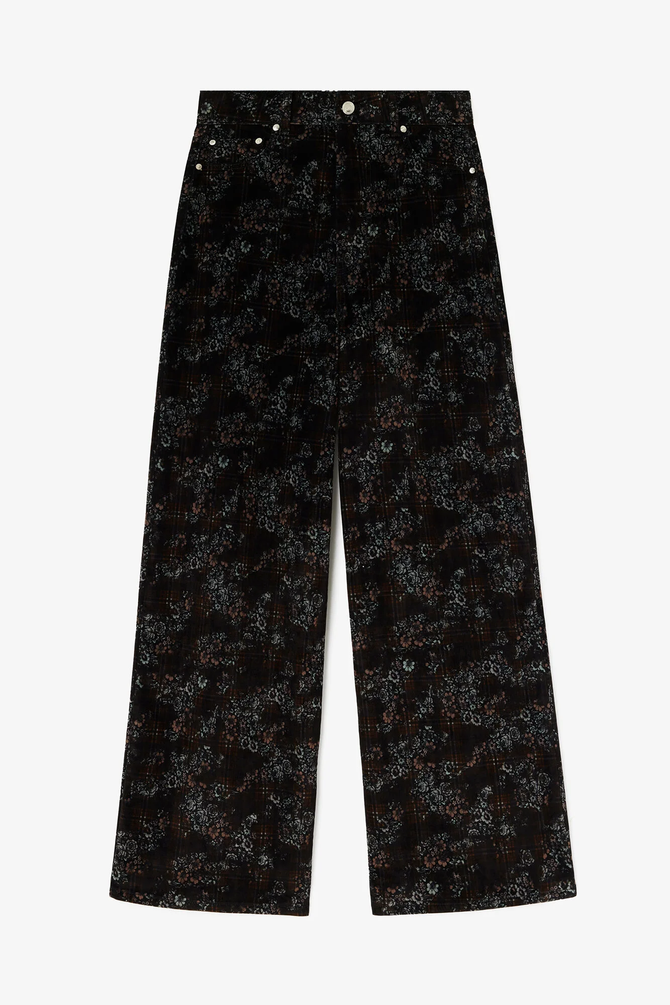 MARRI JEANS IN PRINTED DENIM - 1
