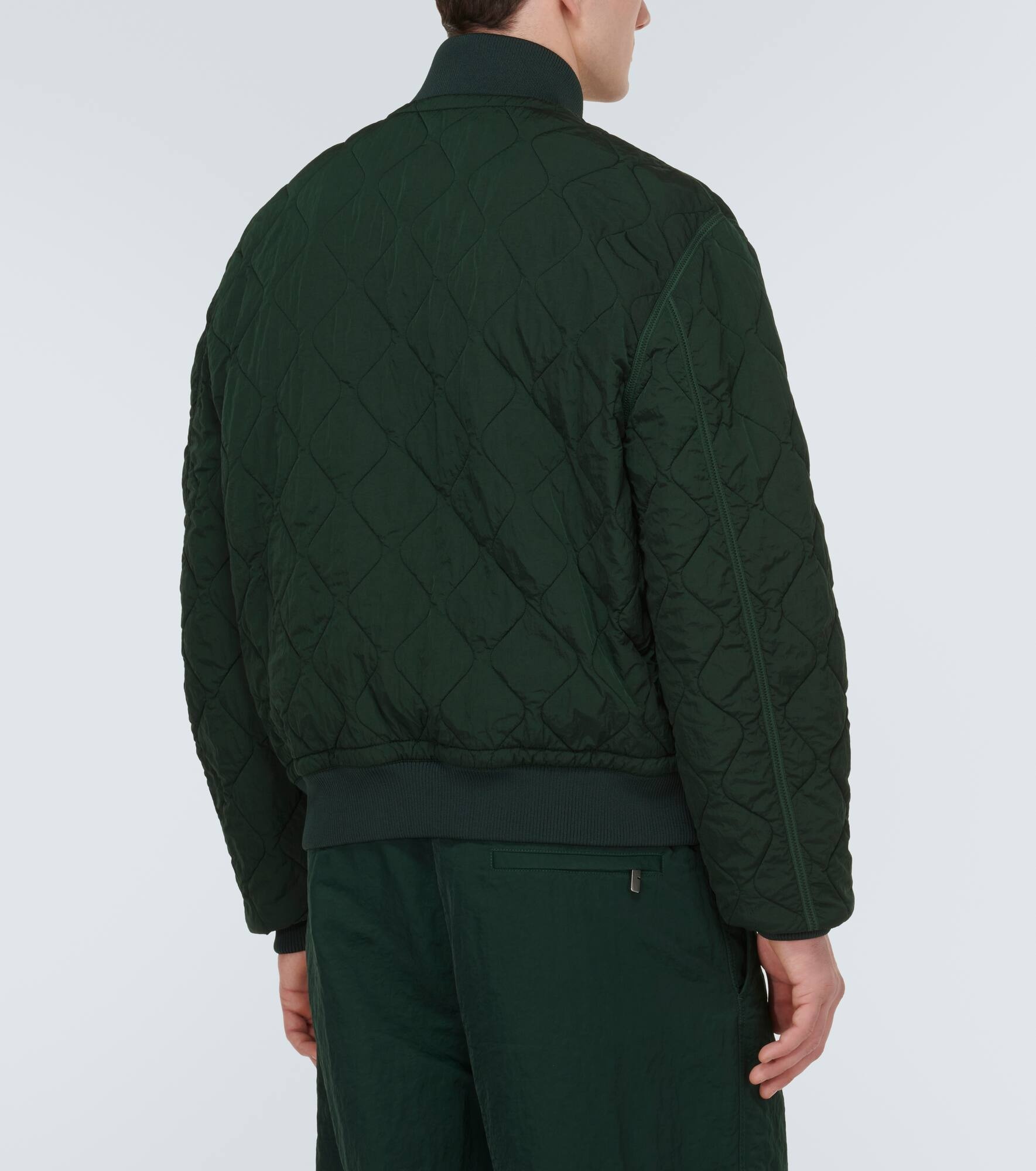 Quilted bomber jacket - 4