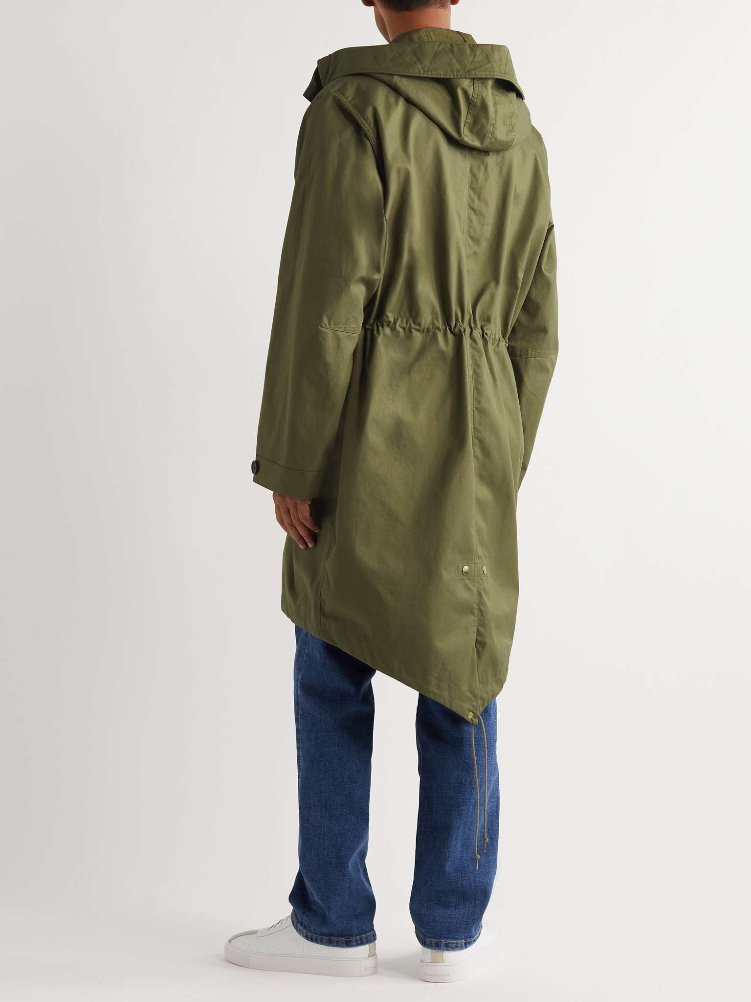 Christian Cotton-Gabardine Hooded Parka - 4