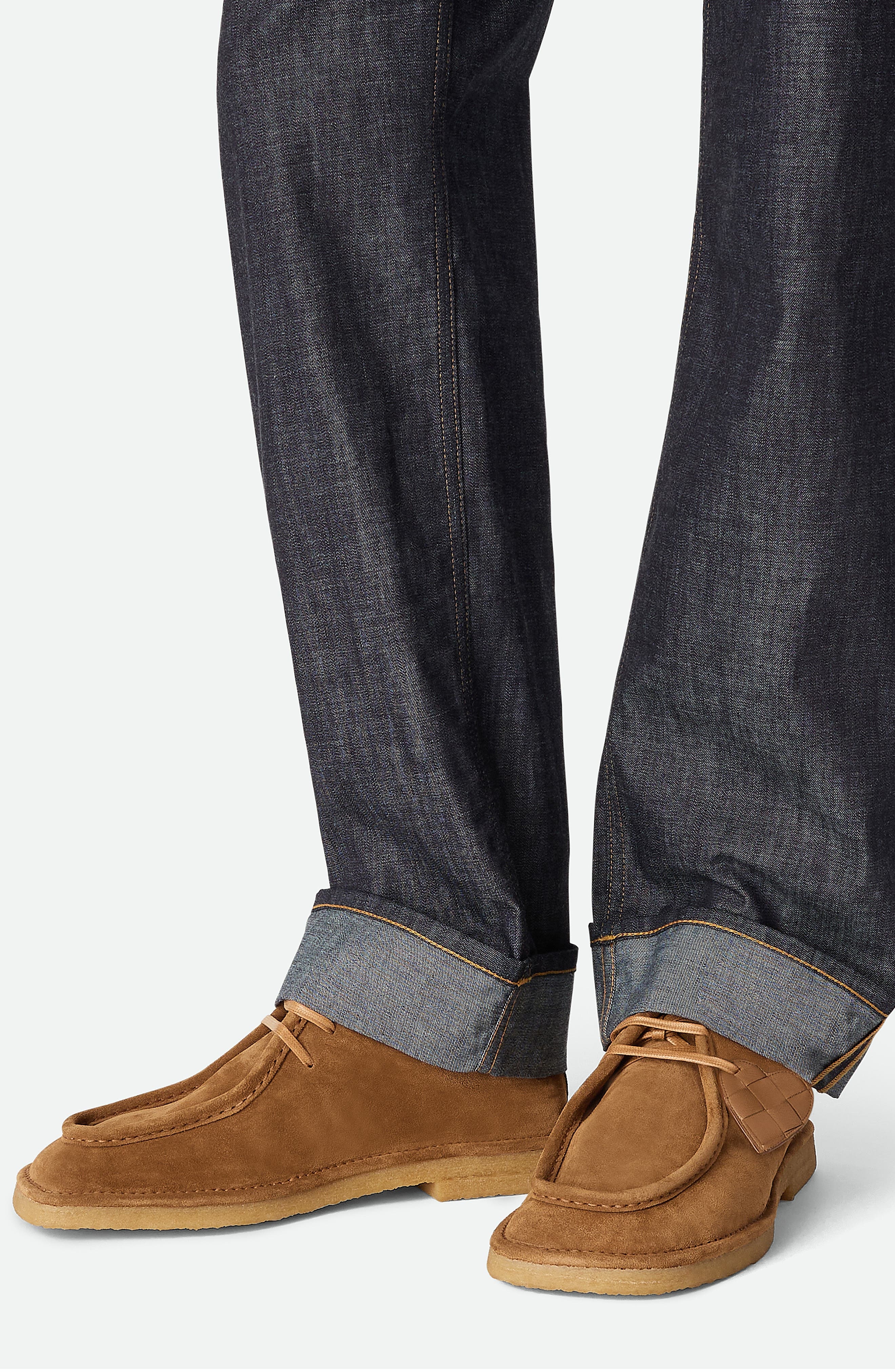 Bottega Veneta Daddy Boston Chukka Boot in 7665 Caramel at Nordstrom - 2