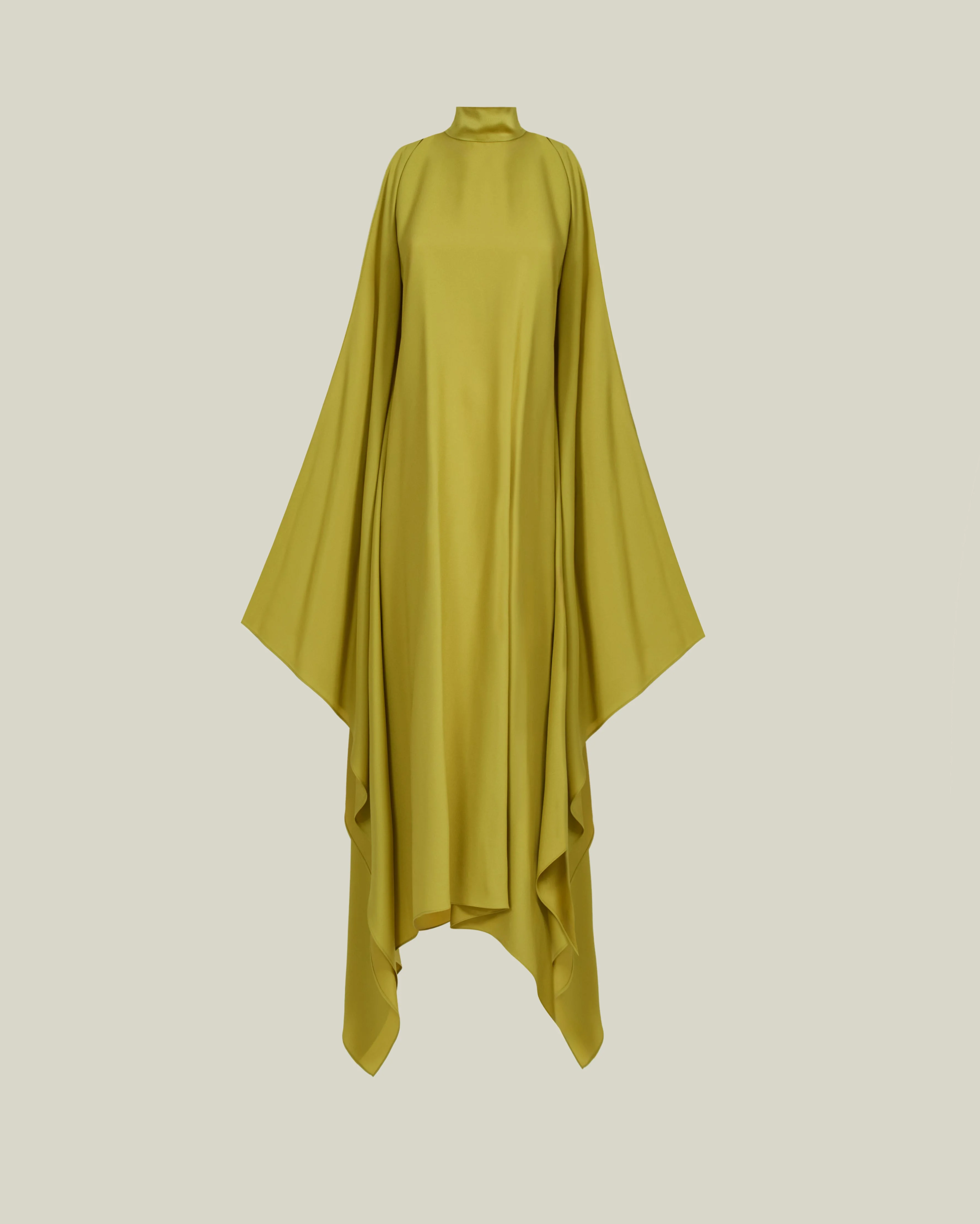 Aga Kaftan in Gold Kiwi - 1