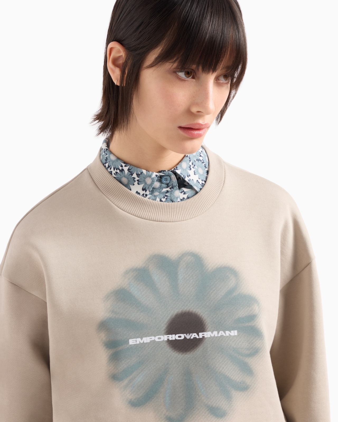 ASV SWEATSHIRT WITH OVERSIZED PRINT FROM THE PEACE CAPSULE COLLECTION - 5