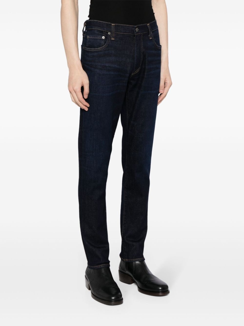 London tapered slim-fit jeans - 3