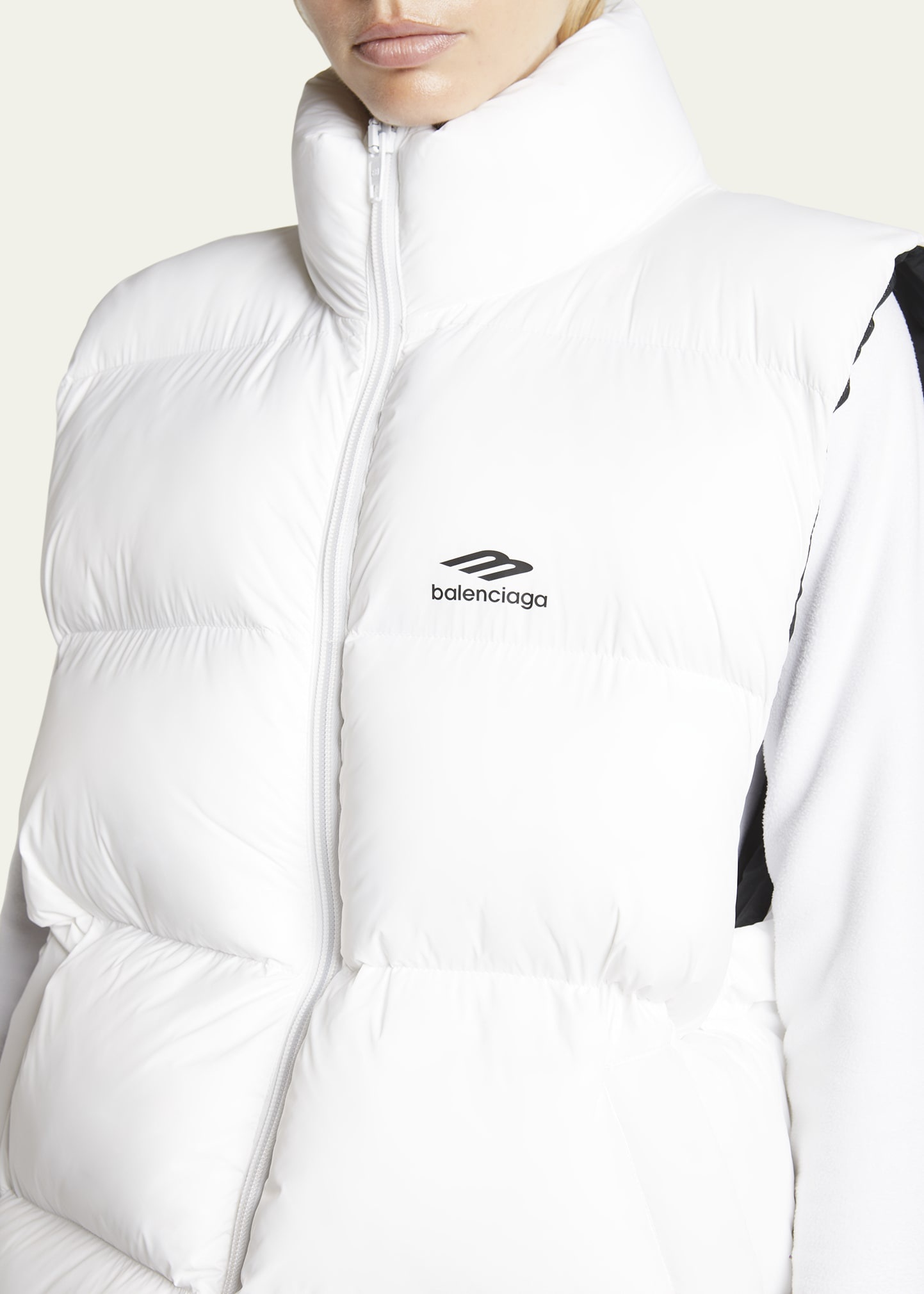 Logo-Print Puffer Vest - 5