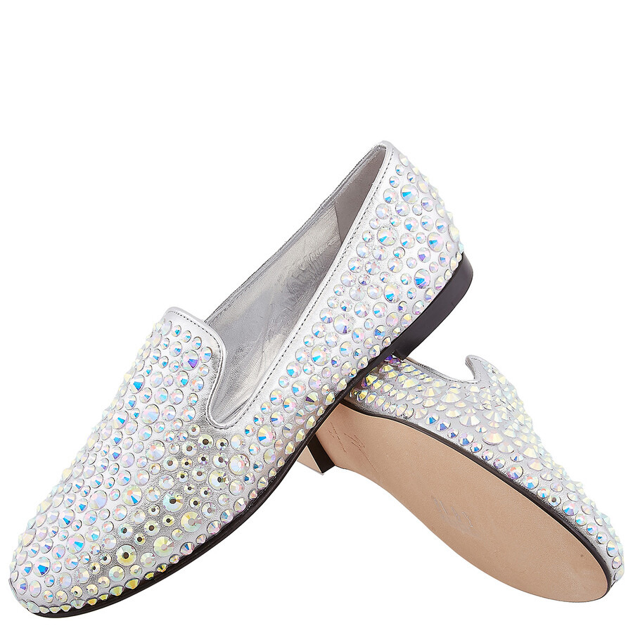 Giuseppe Zanotti Rhinestone Embellised Loafers - 2