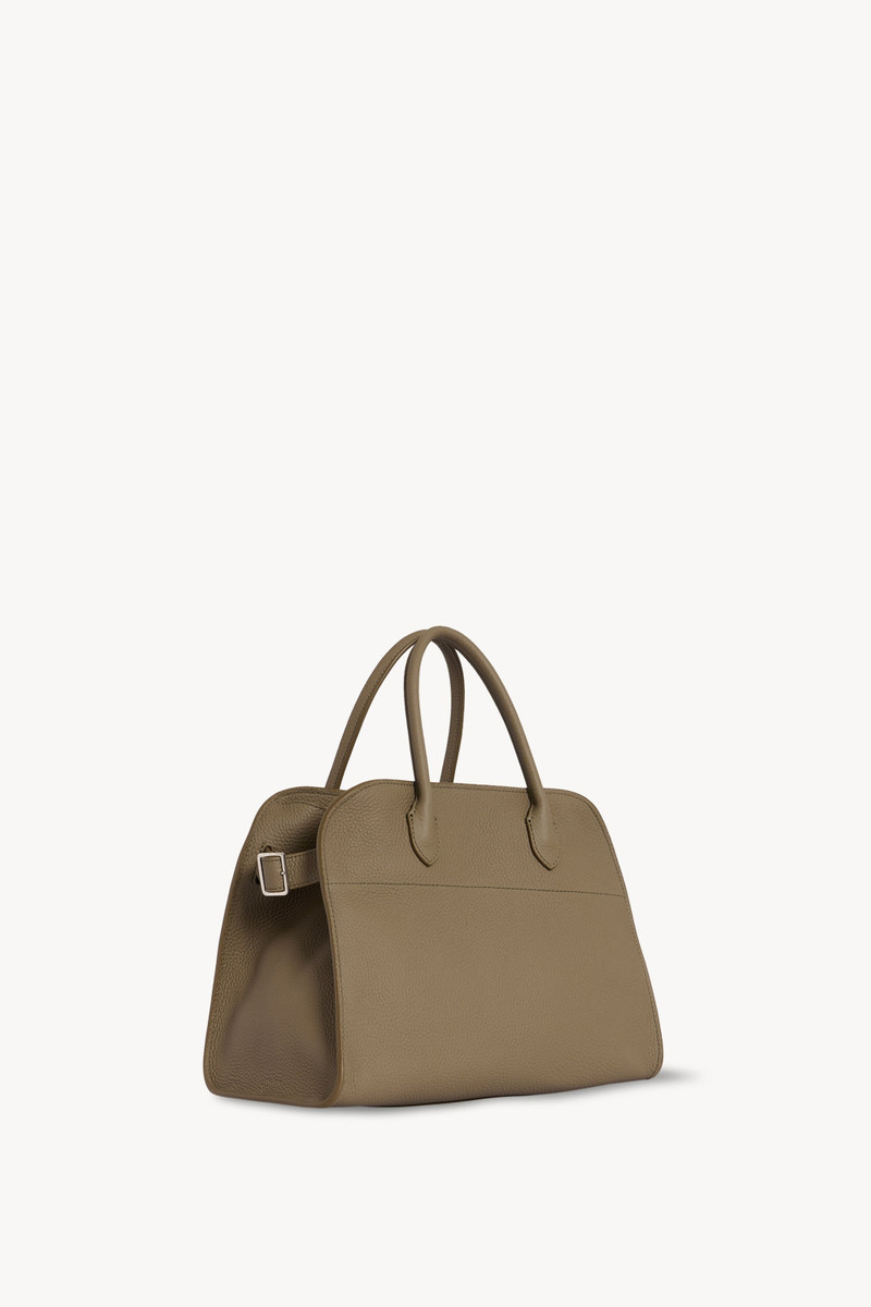 The Row Soft Margaux 12 Bag in Leather outlook