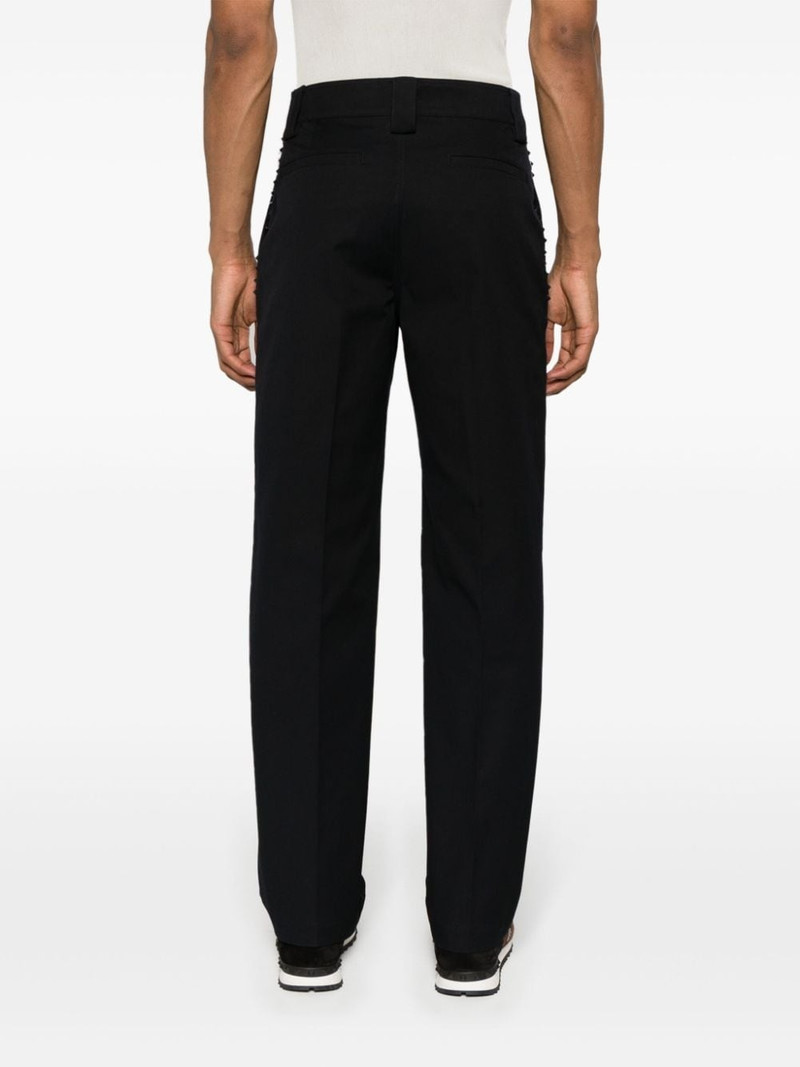 Rockstud straight tailored trousers 4