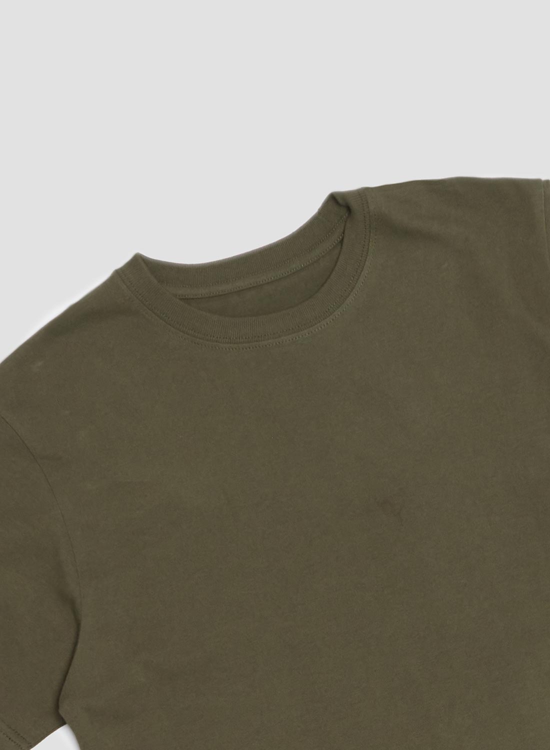 Heavy Duty Athletic T-Shirt in Olive Drab - 2