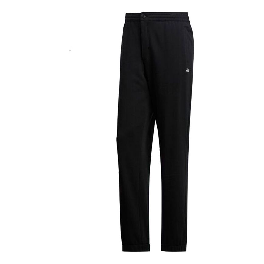 adidas originals Shmoo Pnt Solid Color Loose Bundle Feet Sports Pants/Trousers/Joggers Black GE4252 - 1