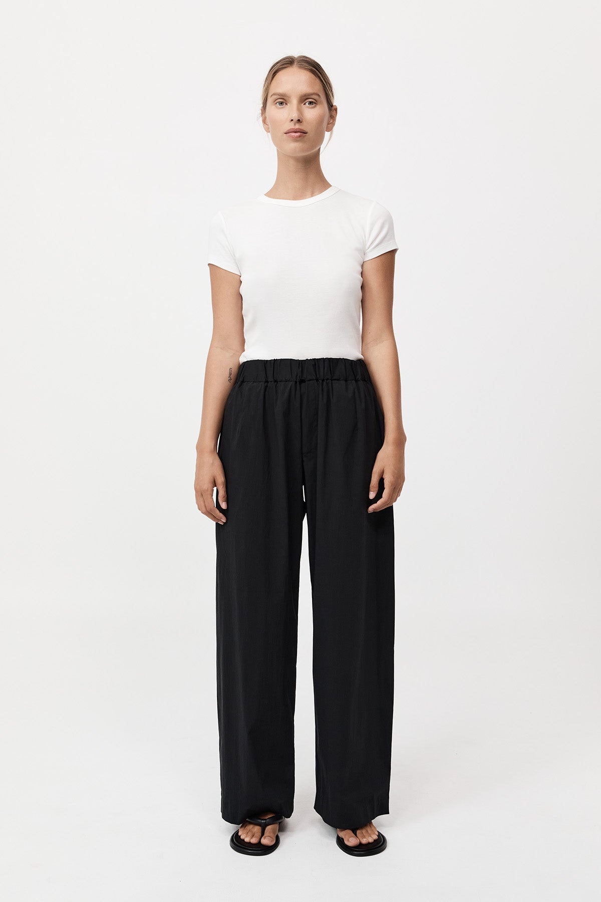 Relaxed Pants - Black - 2