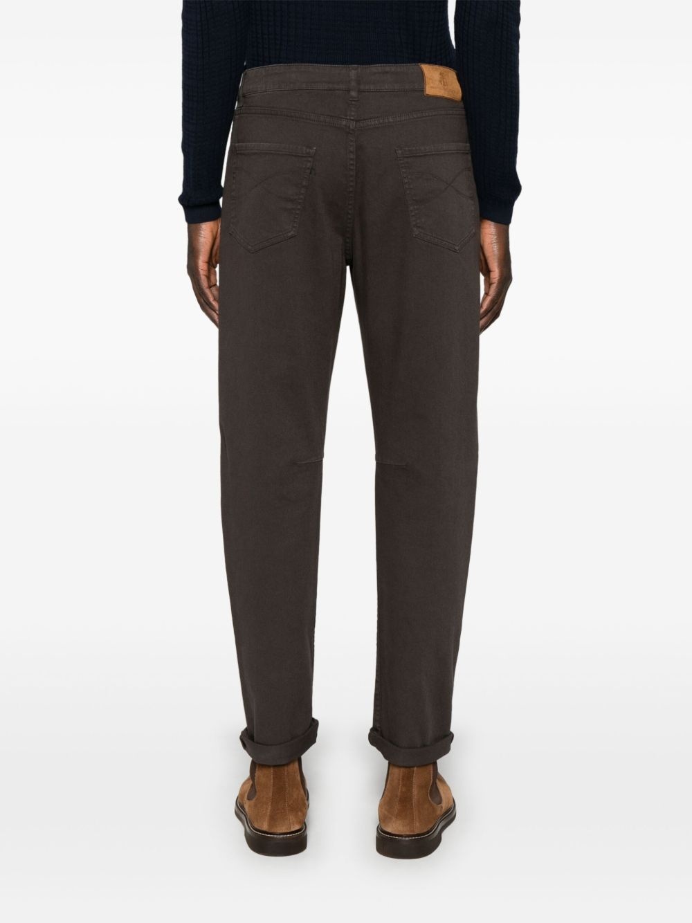garment-dyed jeans - 4