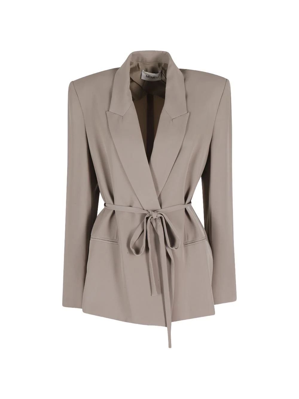 tie-waist blazer - 1