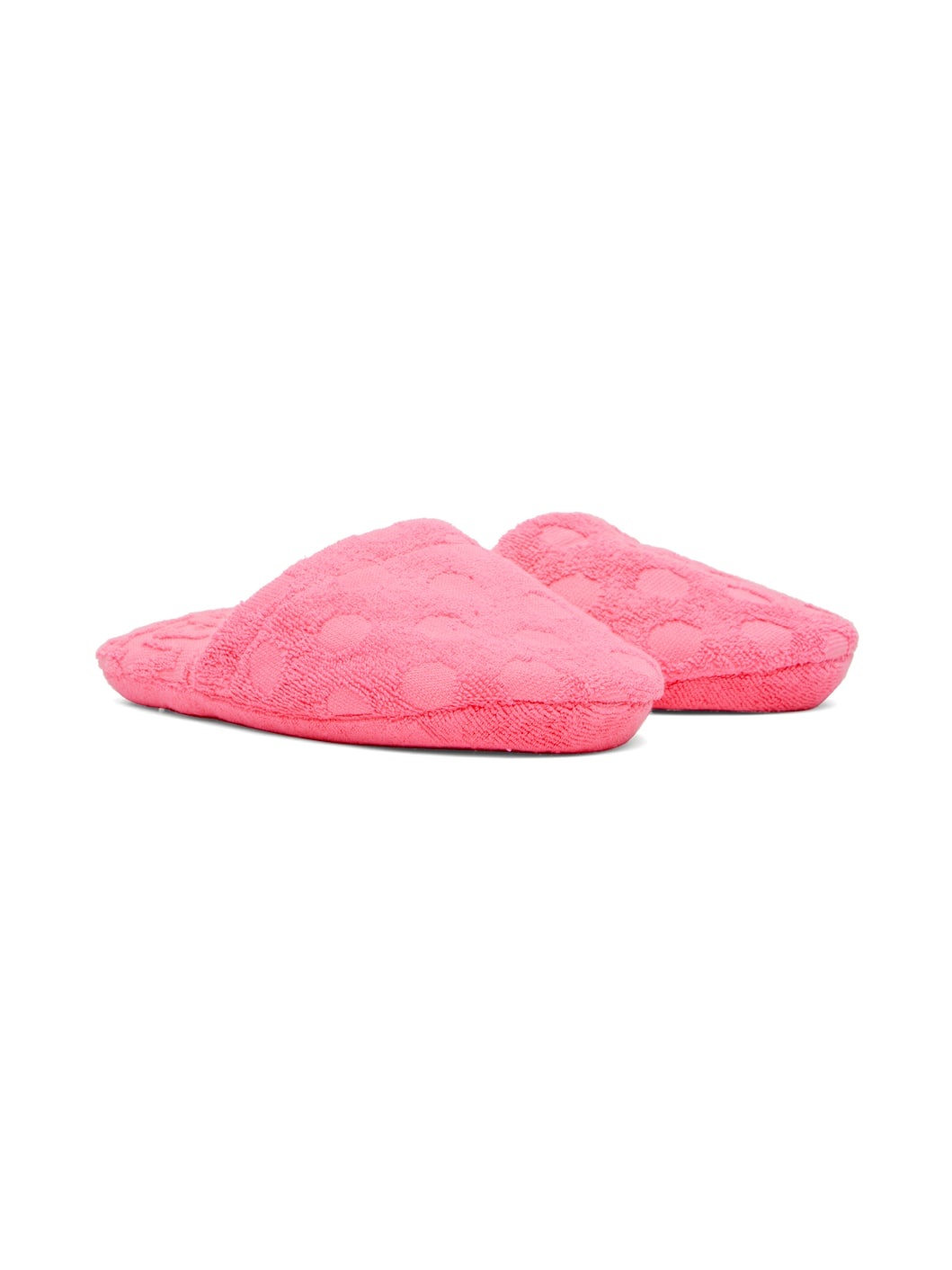 Pink Polka Dot Slippers - 4