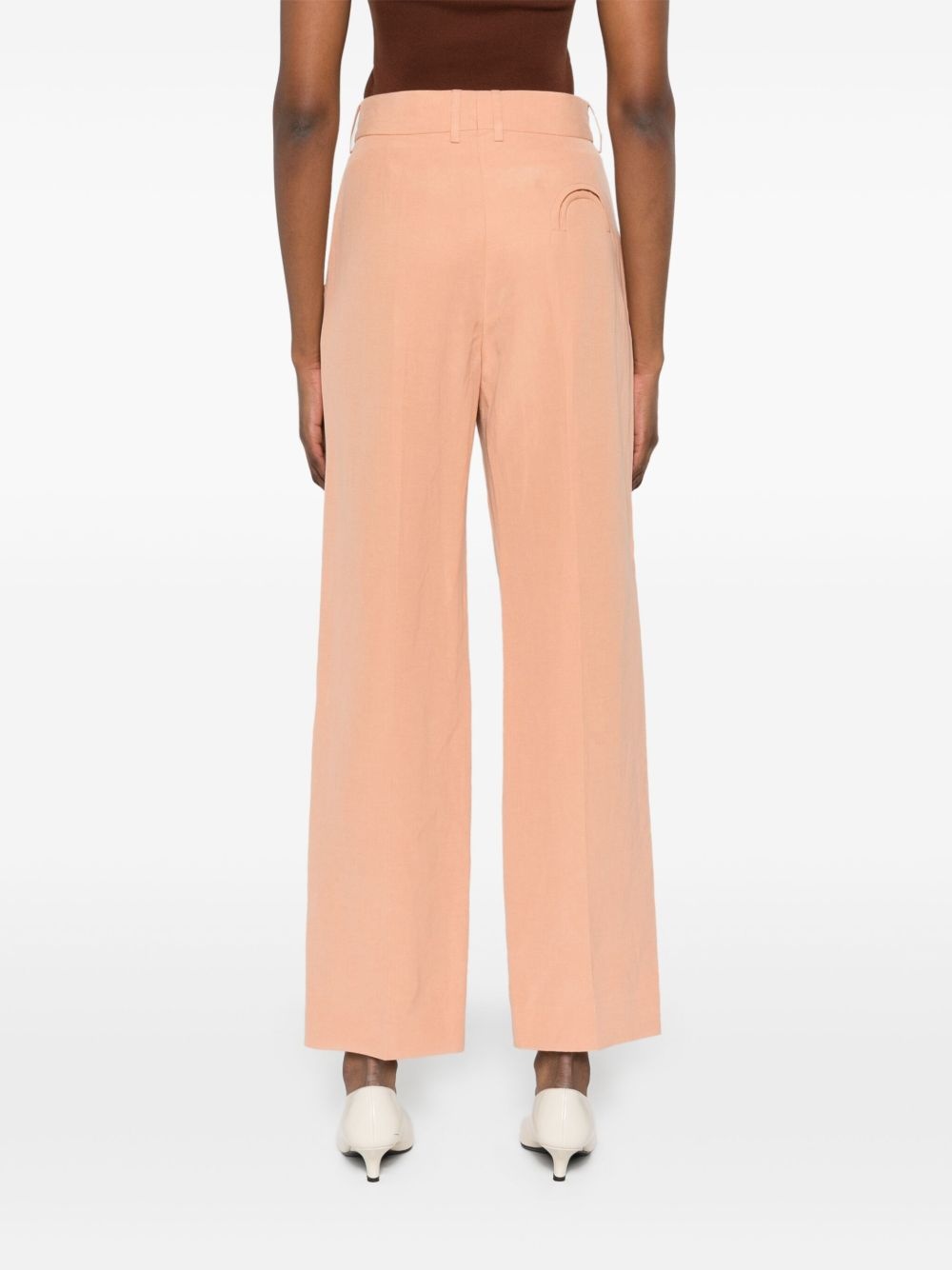 straight-leg trousers - 4
