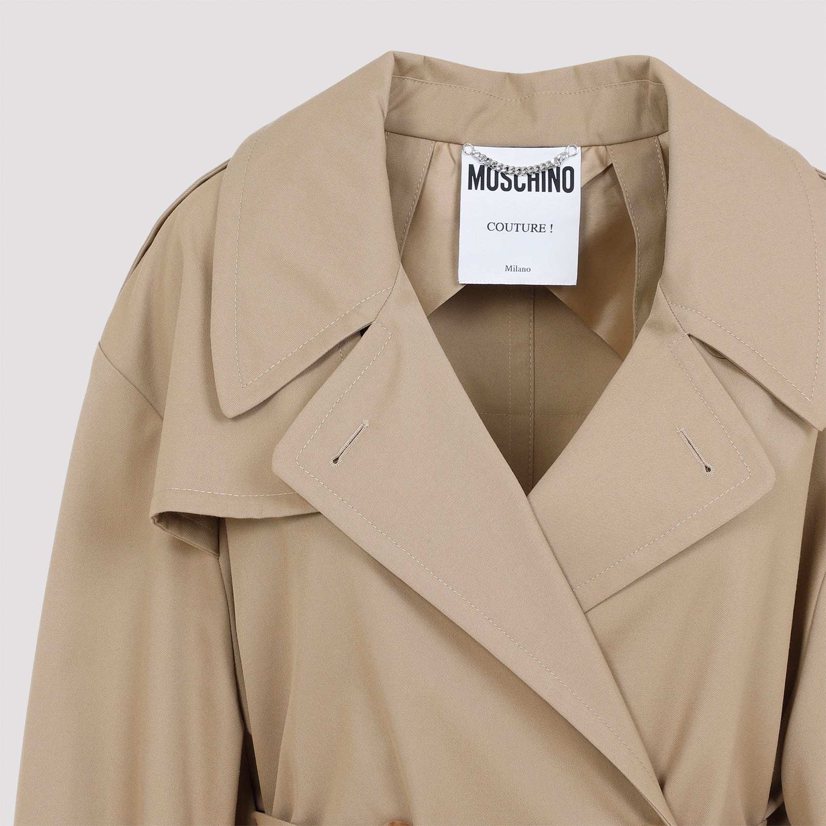 Moschino Cotton Nylon Coat Women - 4