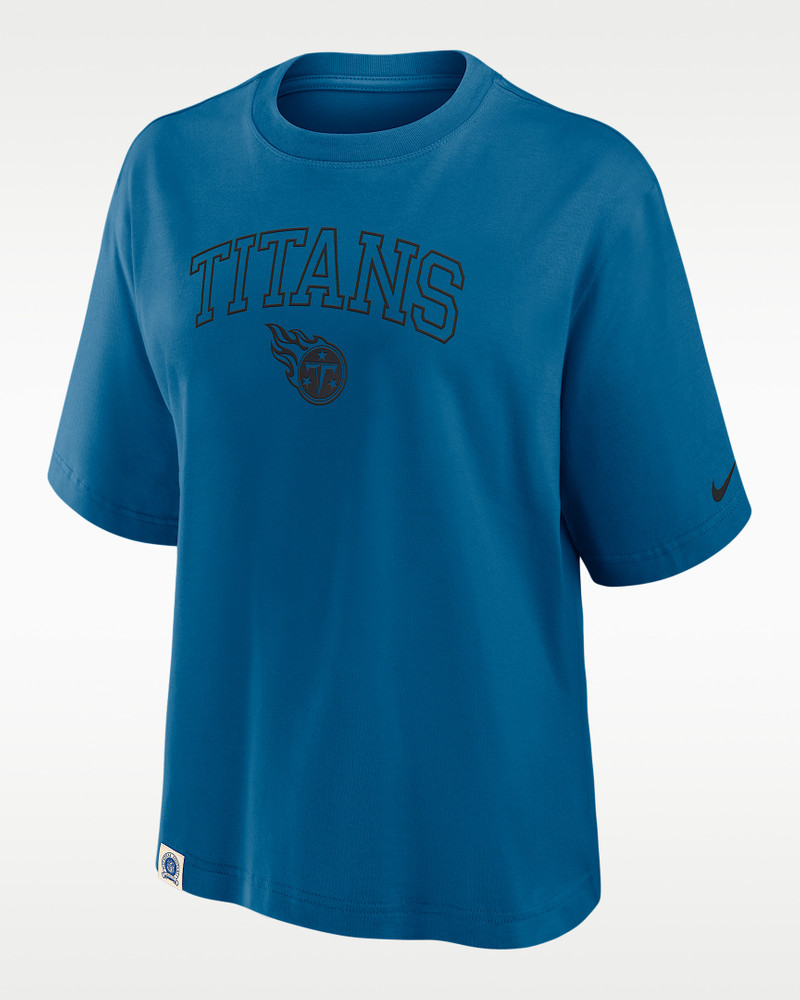 Tennessee Titans Arch Boxy Women's Nike NFL T-Shirt 1