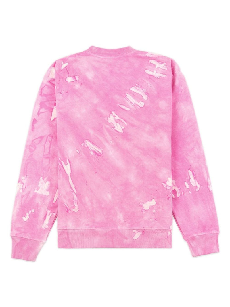 Sporty & Rich Wellness tie-dye sweatshirt outlook