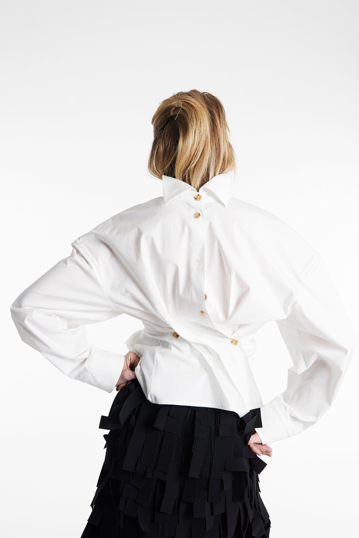 TWISTED SHIRT WHITE - 2