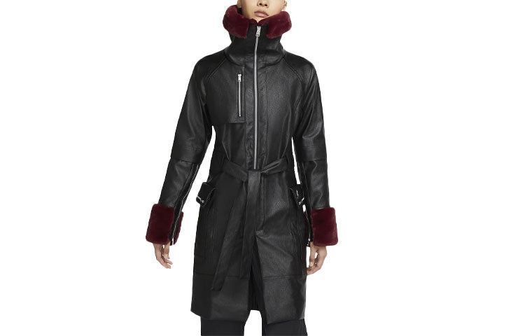 (WMNS) Air Jordan Coat 'Black' DC2606-010 - 2