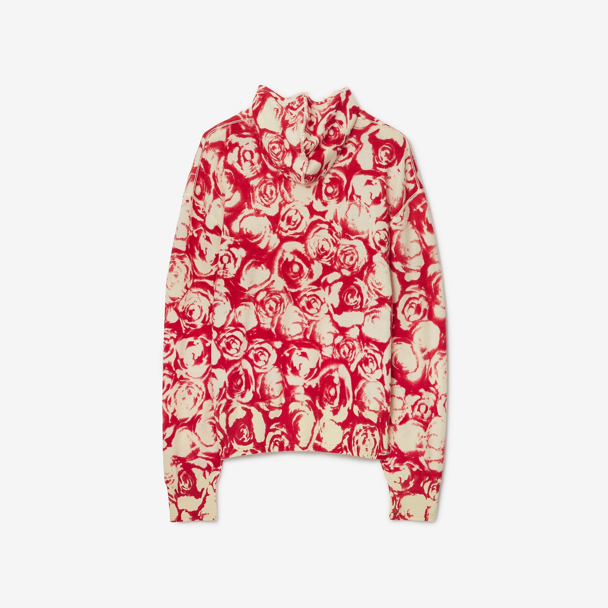 Rose Wool Hoodie - 5