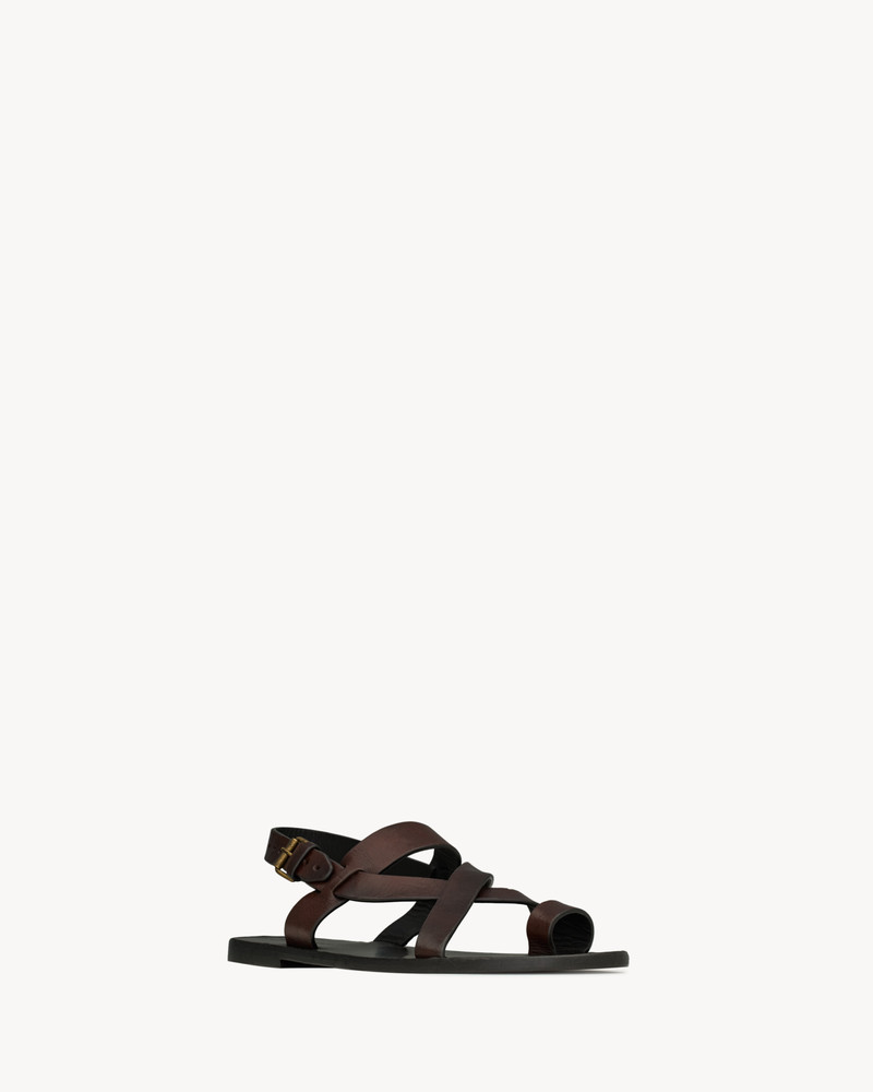 IOS SANDALS IN SMOOTH LEATHER 3
