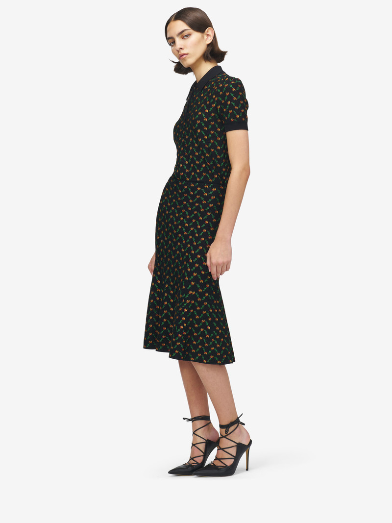 Flower Jacquard Skirt 3