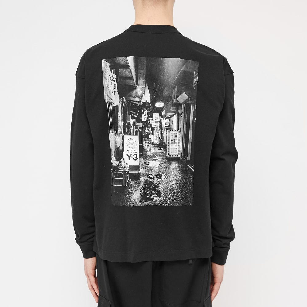 Y-3 Long Sleeve Alleyway Graphic Tee - 5