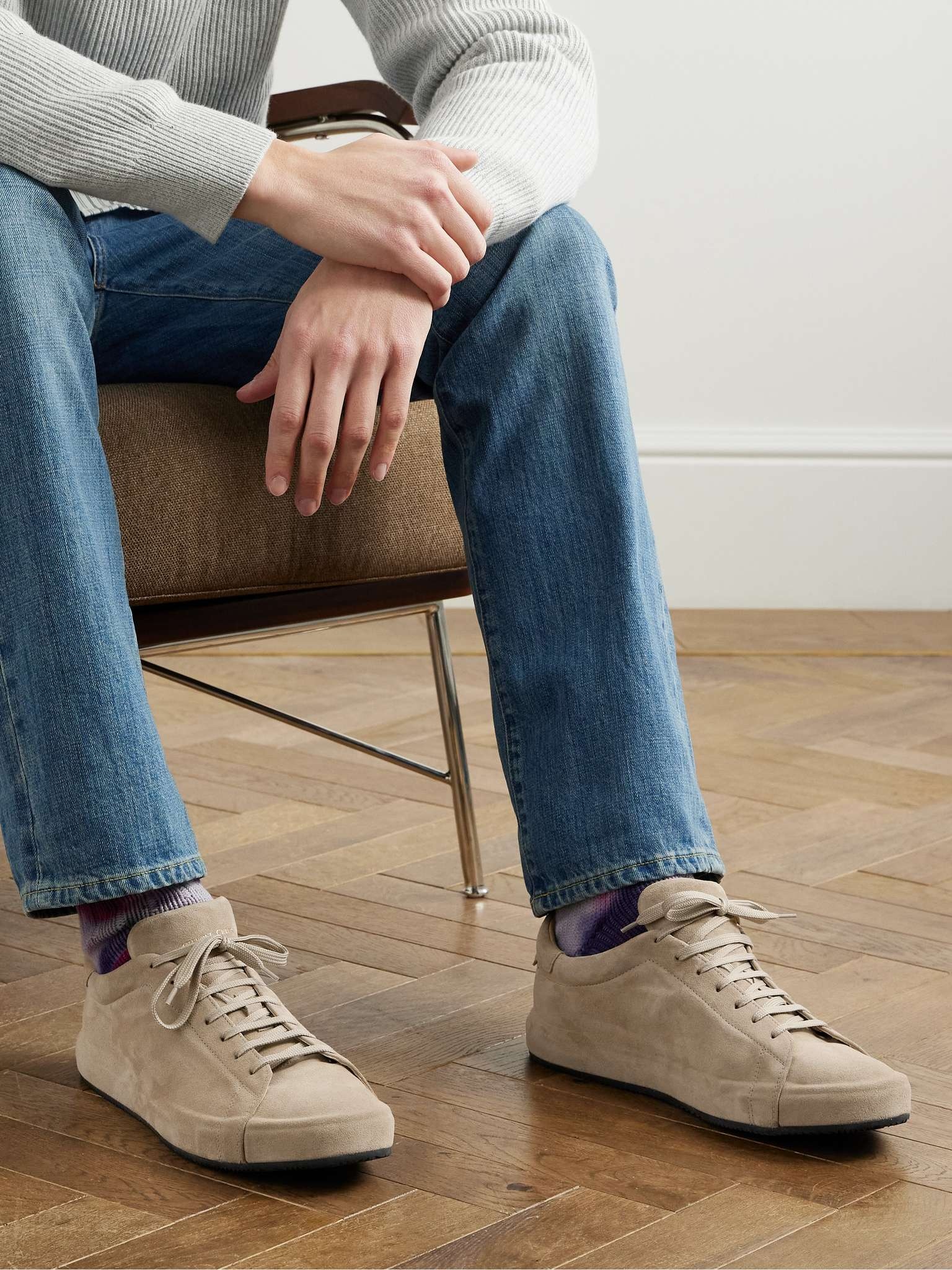 Essence 001 Suede Sneakers - 2