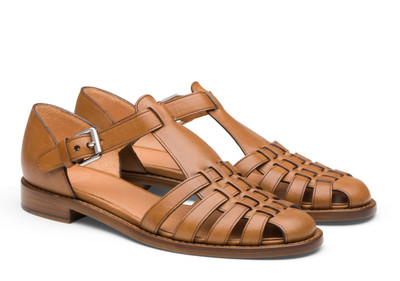 Church's Kelsey
Prestige Calf Leather Sandal Natural outlook