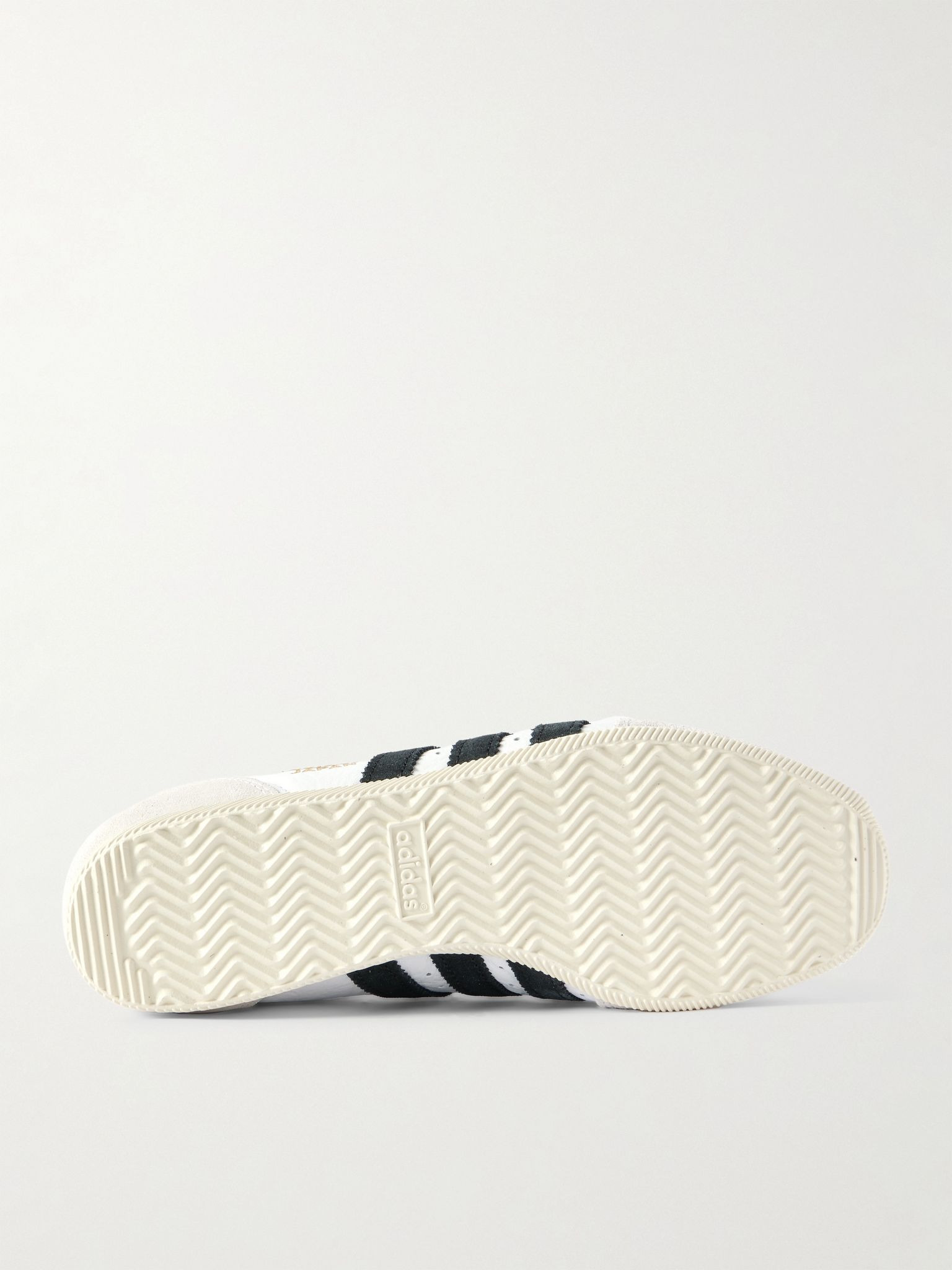 Japan Suede and Textured-Leather Sneakers White - 3