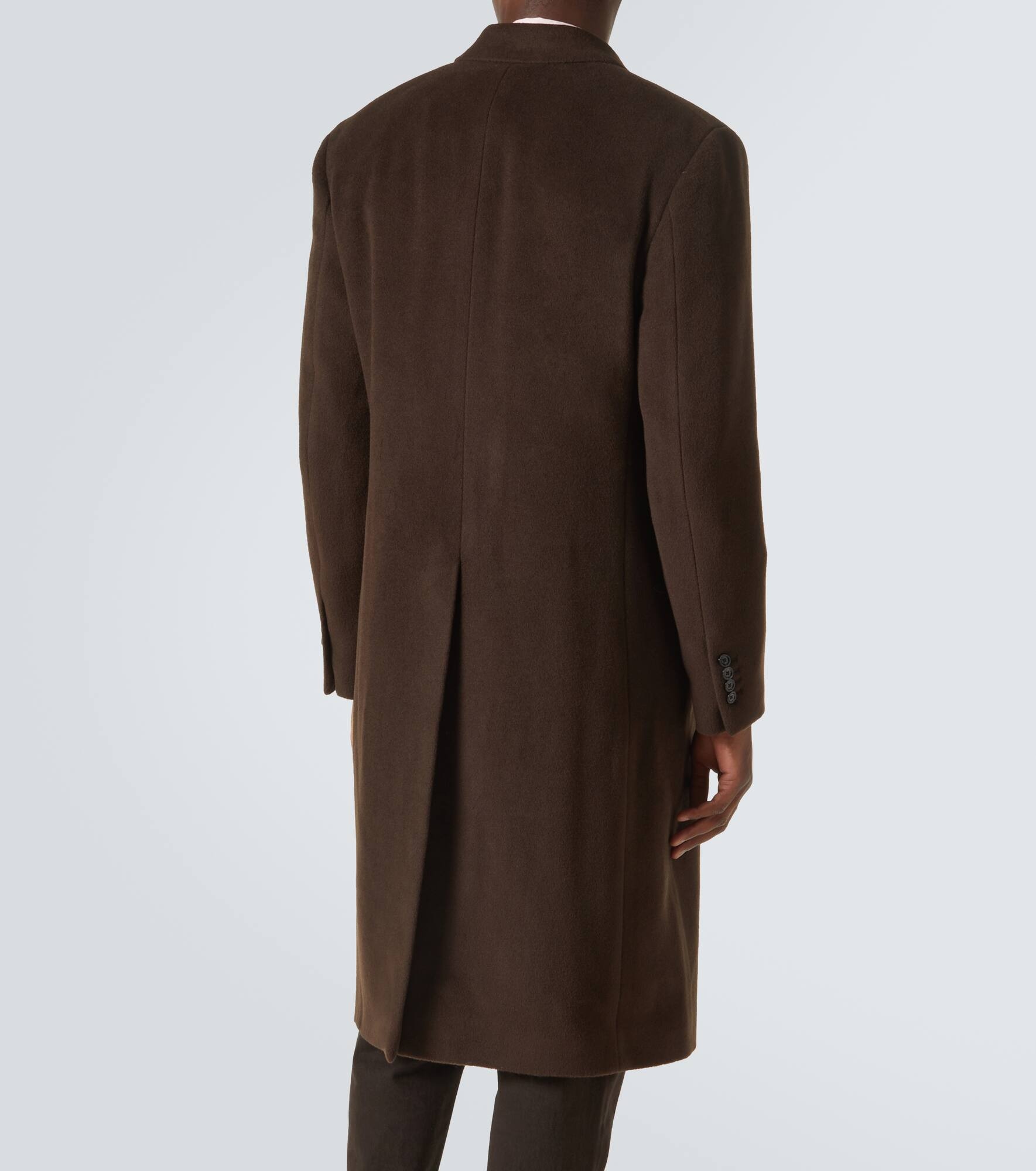 Virgin wool overcoat - 4