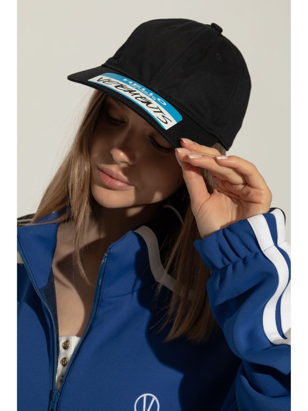 logo-patch cap - 2