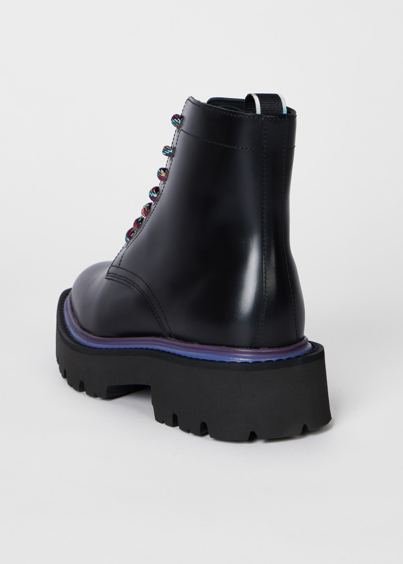 Women's Black Leather 'Morello' Boots 5