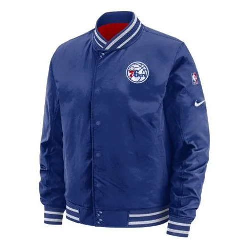 Nike Philadelphia 76ers Reversible Stay Warm Sports Jacket Navy Blue Dark blue AV6597-495 - 1