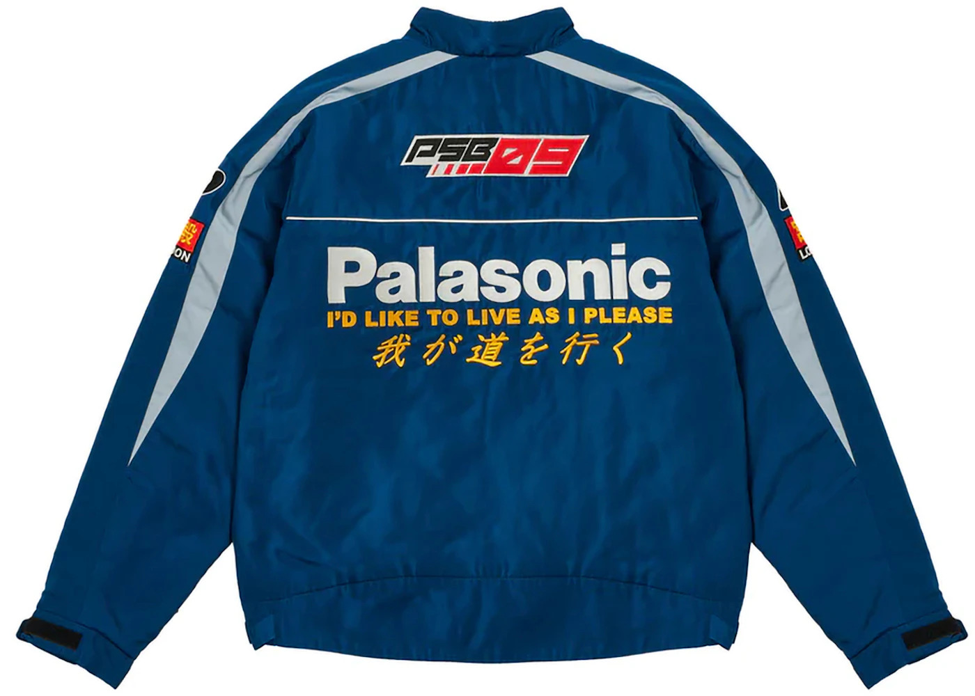 Palace Faster Jacket Navy/White - 3