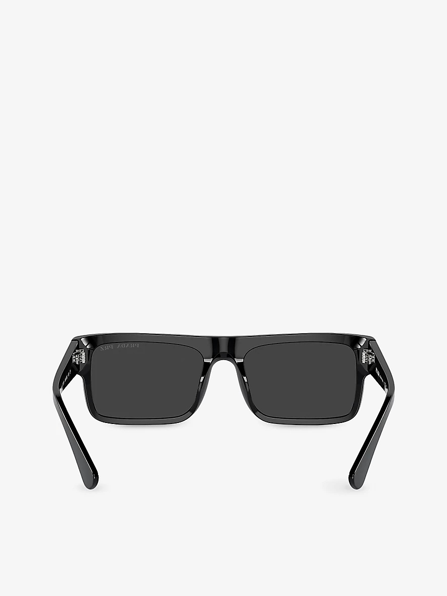 PR A10S rectangle-frame acetate sunglasses - 4