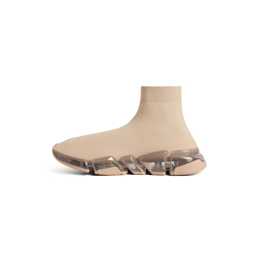Men's Speed 2.0 Full Clear Sole Recycled Knit Sneaker in Beige - 4