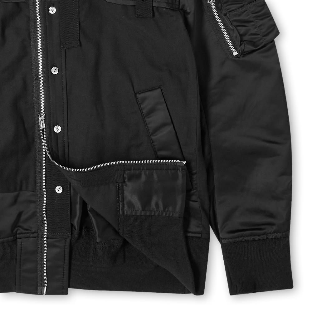 Sacai Twill Bomber Jacket - 3