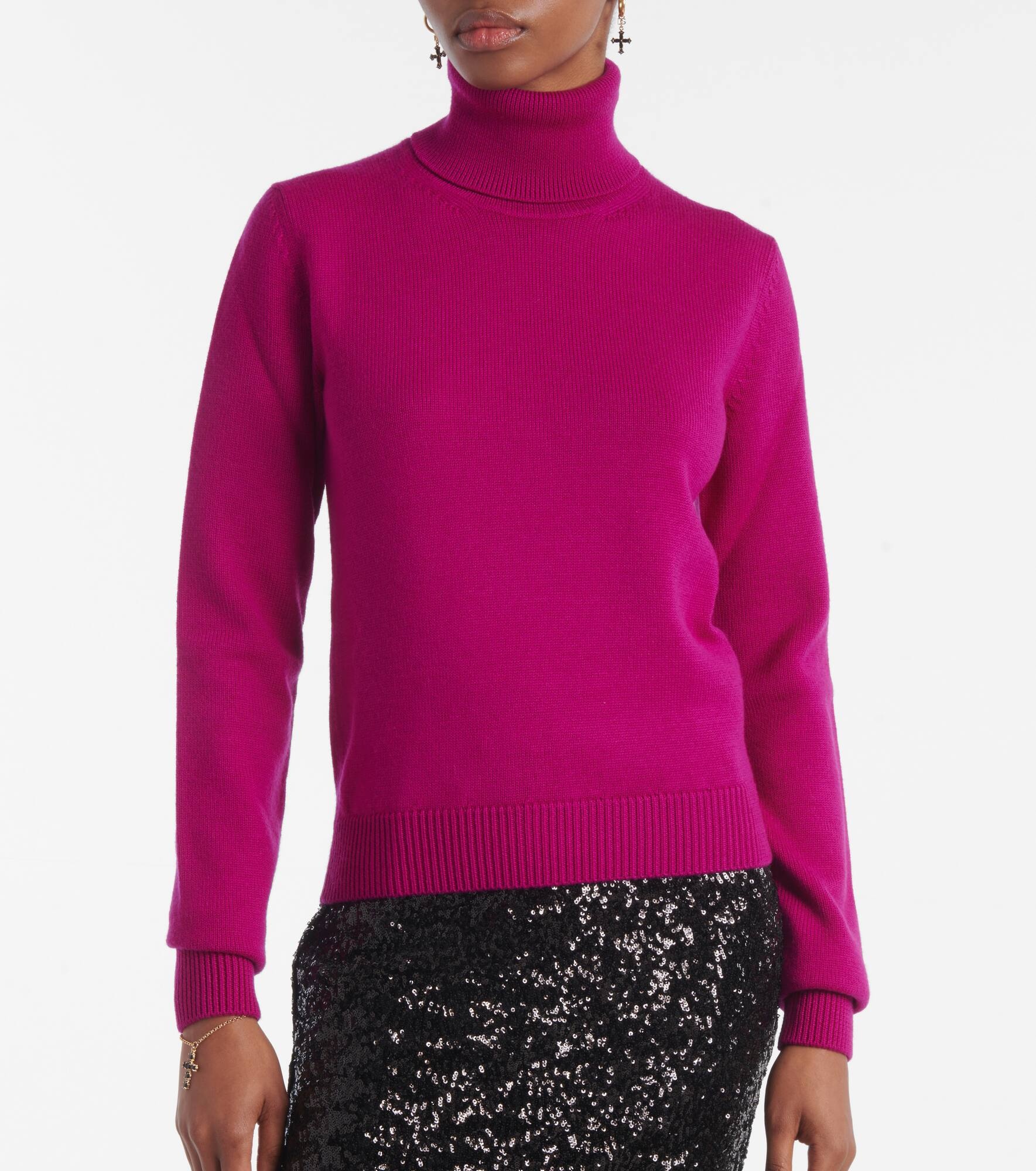 Wool turtleneck sweater - 5